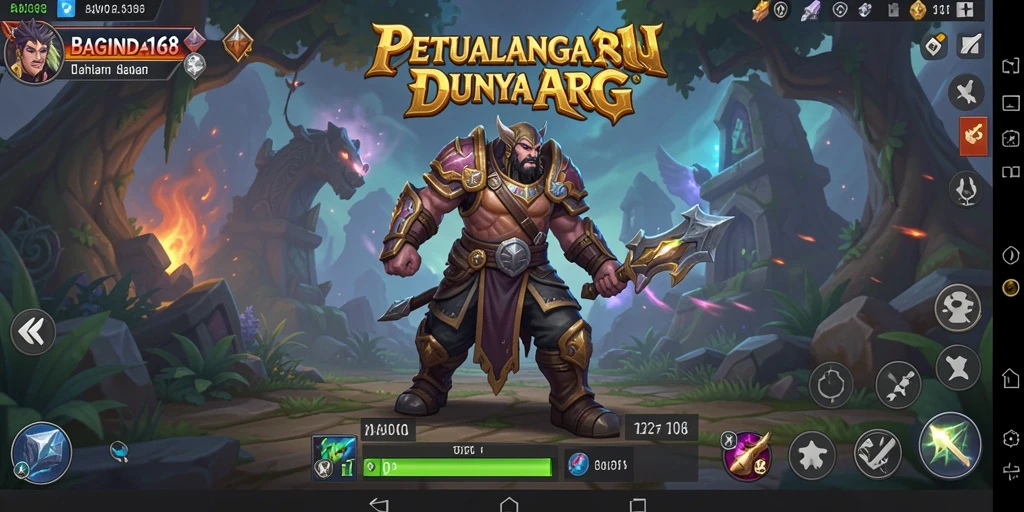 Screenshot menunjukkan pertarungan seru dalam BAGINDA168.