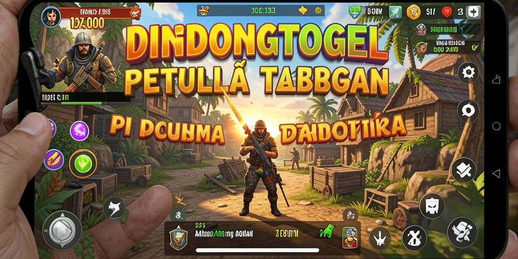Tangkapan layar DINGDONGTOGEL menampilkan aksi seru di dunia terbuka.