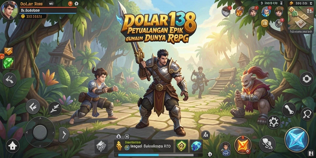 Tampilan gameplay DOLAR138 yang seru dan penuh petualangan RPG.