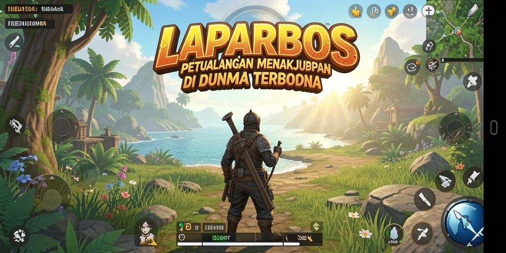 Gameplay seru di dunia terbuka LAPARBOS yang imersif.