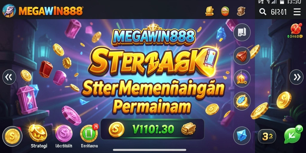 Tampilan gameplay <strong>MEGAWIN888</strong> yang menegangkan dengan strategi mendalam.
