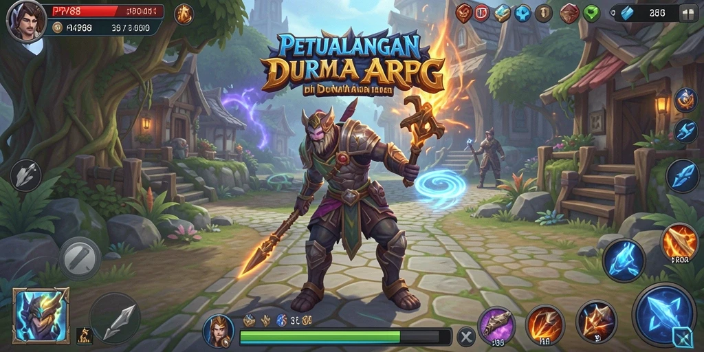 Tangkapan layar gameplay PPV88 yang menampilkan pertarungan seru.