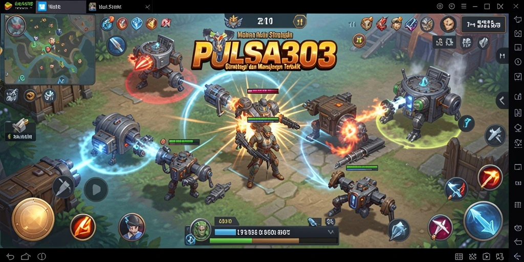 Tampilan menarik dari gameplay PULSA303 yang menampilkan strategi SLG.