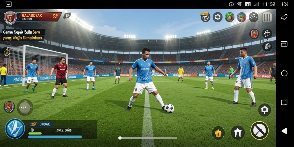 Tampilan gameplay RAJABOTAK yang seru dan menantang.