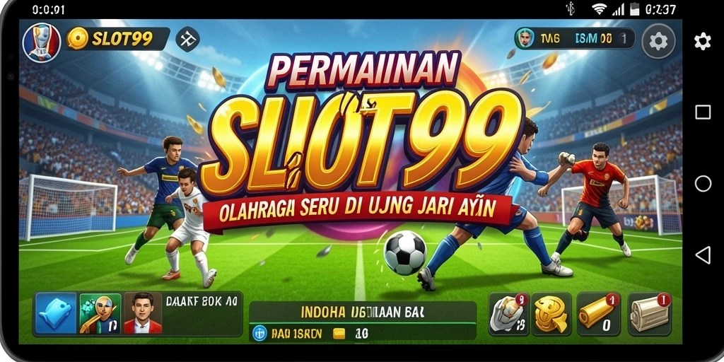 Tampilan gameplay yang menakjubkan dalam SLOT99.