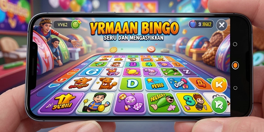 Screenshot gameplay VV62 yang menampilkan keseruan bermain Bingo.
