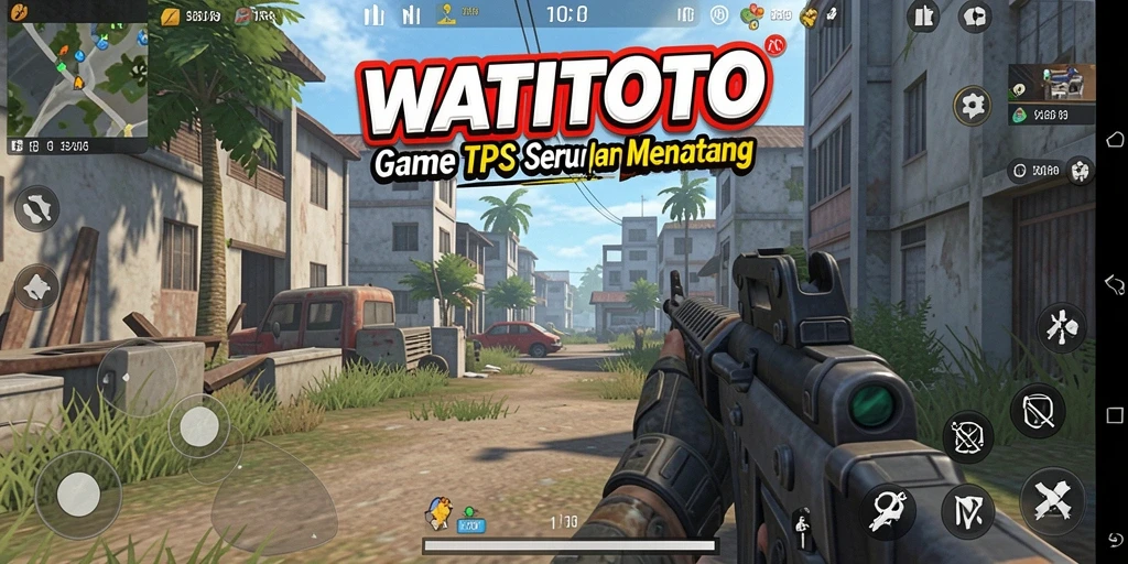 Tampilan gameplay WATITOTO yang penuh aksi dan strategi.